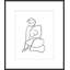 Linear Figures 3 Framed Print-1897918985