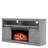 Thoa 58'' Media Console TV Stand For TVs Up To 65" With Electric Fireplace Included-383999238