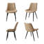 45cm H Side Chair in Brown