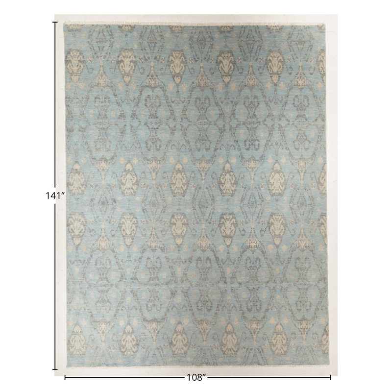 Hand Knotted Abstract Rug