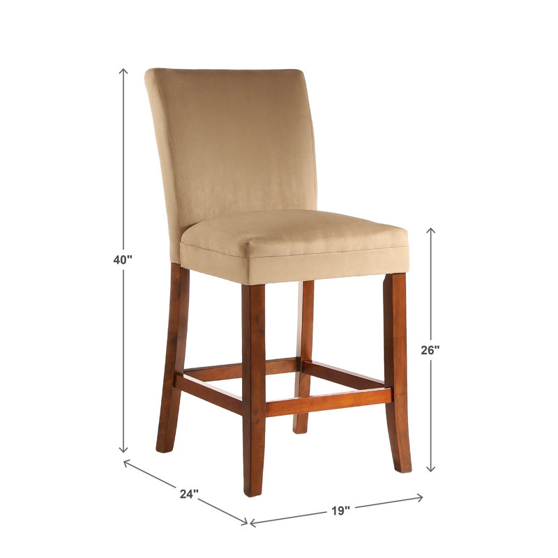 Lancaster 26" Counter Stool, Tan