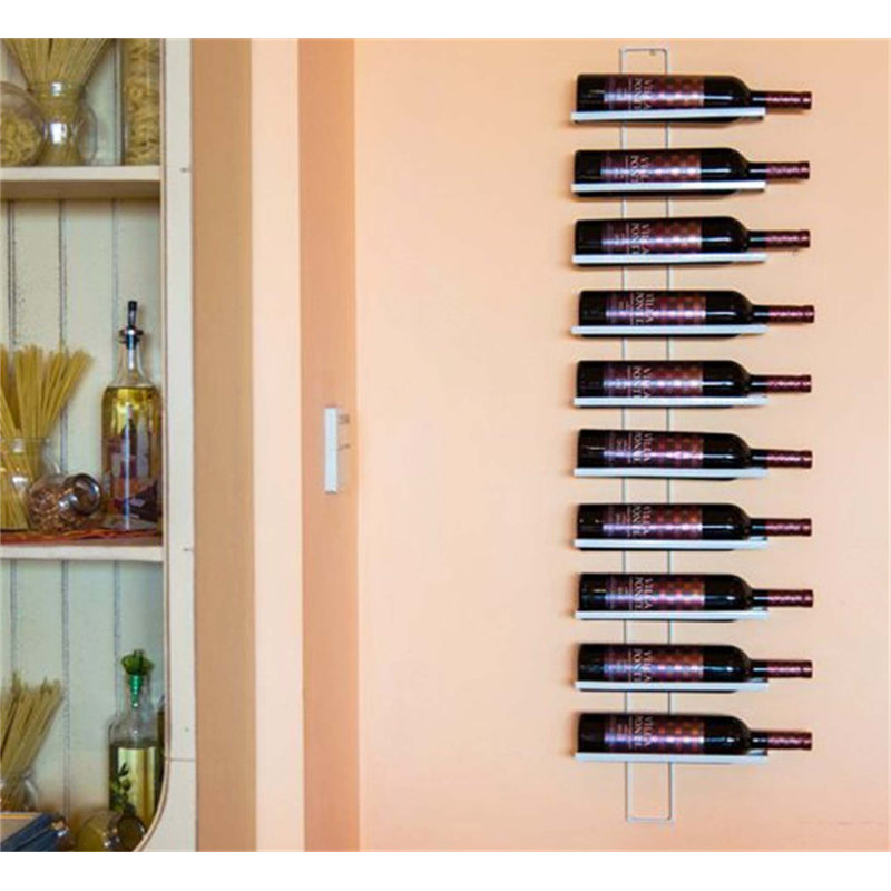 Candyce Wine Bottle Rack Silver