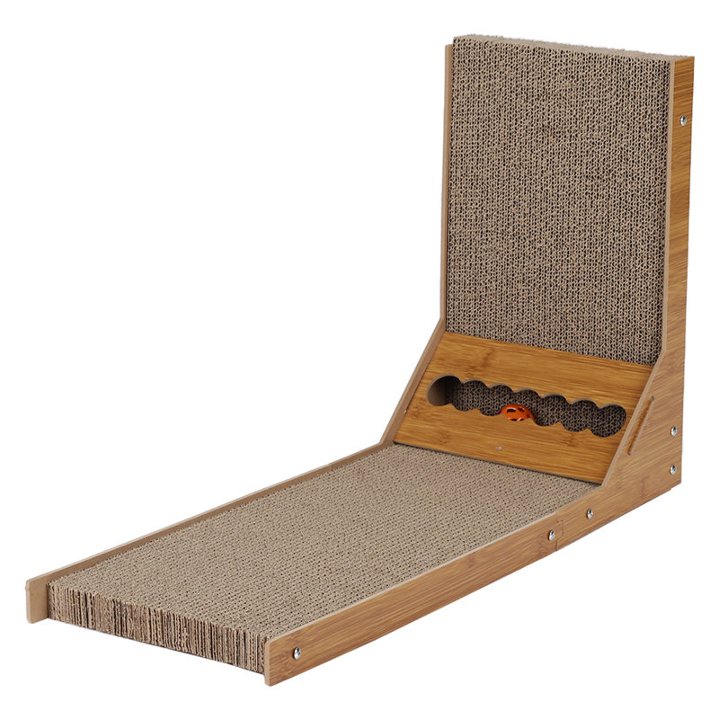 Hidevale Cat Scratching Post Cat Bed with Toy