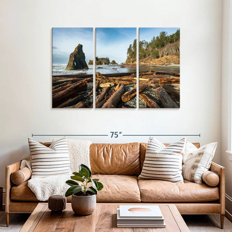 Bois flottant Alvord Ruby Beach, H 36 po x l 57 po