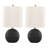 Contemporary Polyresin Table Lamp
