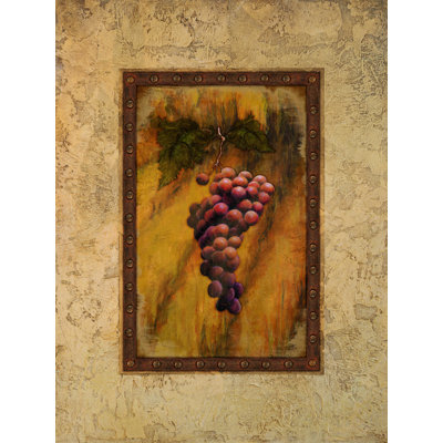 Grapes Of Wrath - Wrapped Canvas Print -  August Grove®, 69D29EA2EC2D4CA2980BE750396E572C