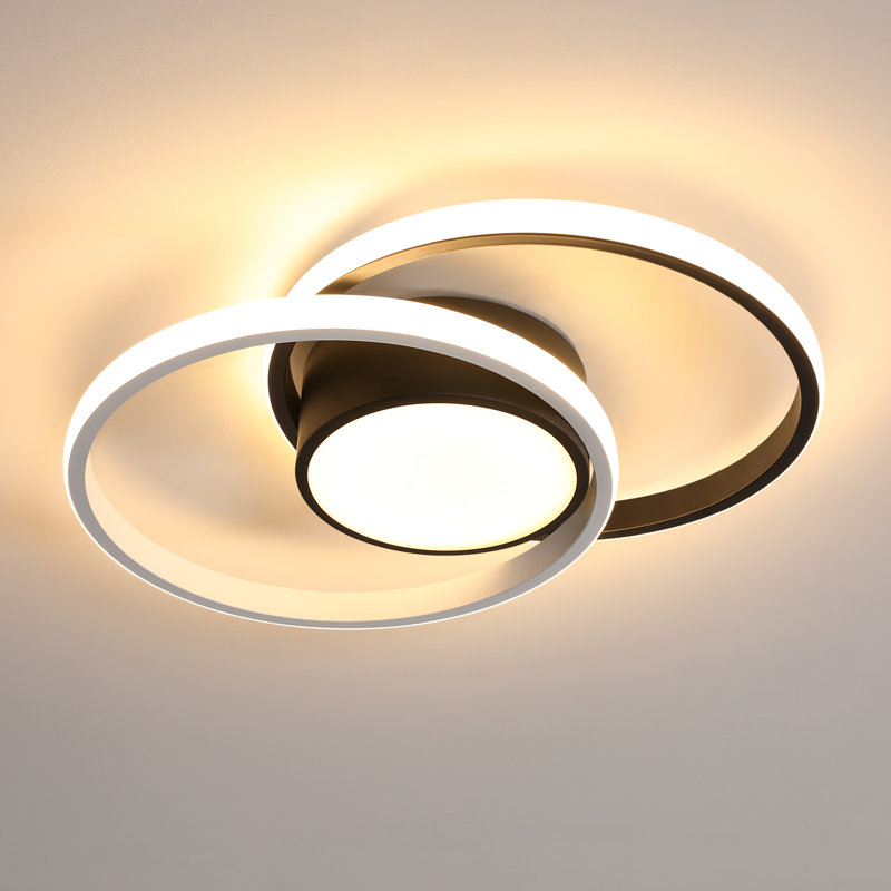 DELIPOP 40CM 3000K Double Round LED Flush Mount