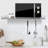 Arkita 23.6 in. W Steel Standard with Microwave Compatibility