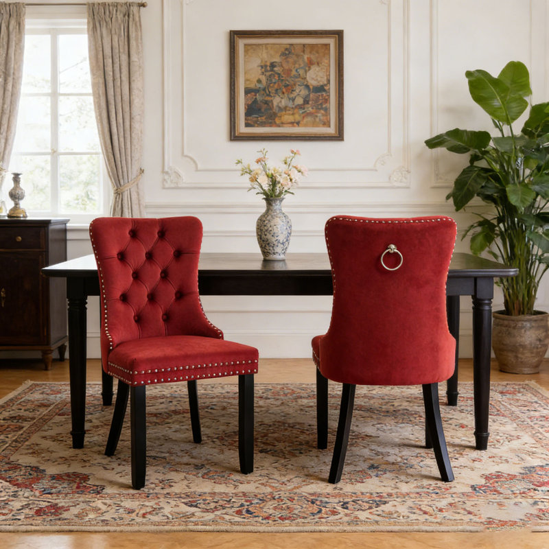 Classic Velvet Dining Chairs