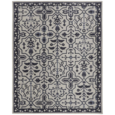 Bolivar Hand Tufted Wool Oriental Indoor Rug