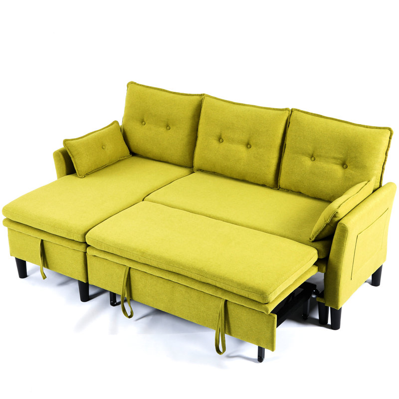 Canapé modulaire réversible en forme de L avec tissu en coton et rangement, idéal pour les décorations d'appartements de bureau 3, soirées cinéma confortables
