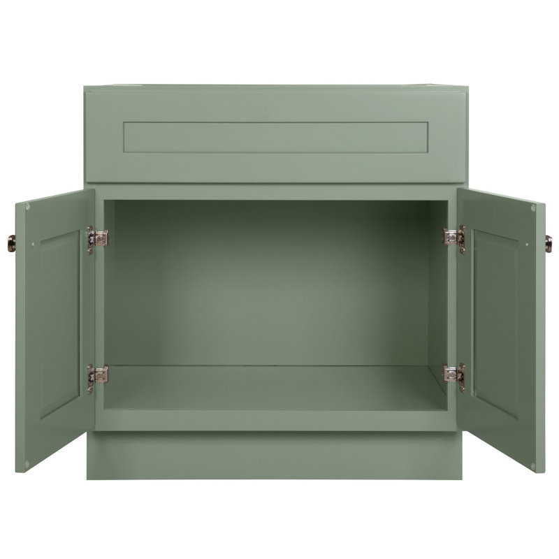 Brookings 30 Inch Bath Vanity, Fully Assembled, Sherwin Williams®, Gray/Green