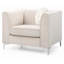 Chaise d'appoint contemporaine, fauteuil pour l'intérieur