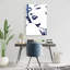 Marilyn Monroe en bleu - Art sur toile pour la chambre à coucher