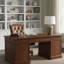 Lampe de table en verre D18x28,5 "