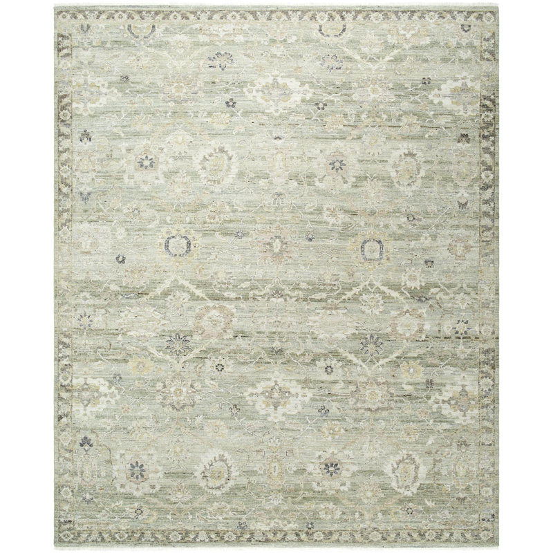 Khorasan Hand Knotted Area Rug, Rectangle 9' x 12'