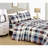 Floral Damask Tufted Sheet Set - Soft Wrinkle Resistant Bedding - Dorm Room Essentials Collection-115841082-115841086
