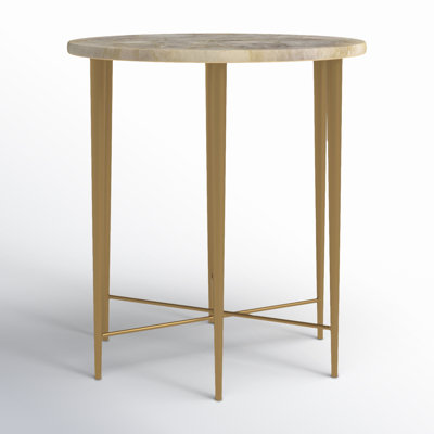 Tira Stone End Table