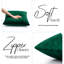Luxurious Plain Velvet Cushion Covers (Set Of 2)-1625199597