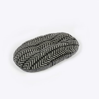 Chevron Fleece Pet Bed