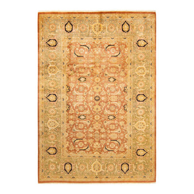 Classic One-of-a-Kind 6' 2" X 8' 10" Hand Knotted Area Rug