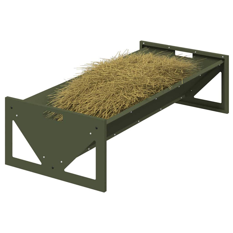 Cold-Rolled Steel Feeder, Olive Green