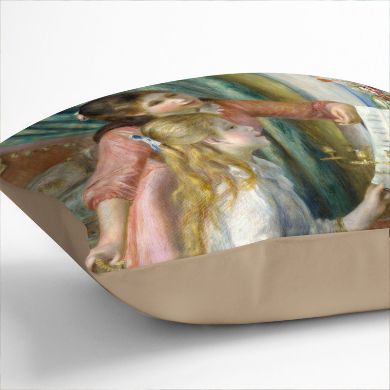 Square Cushion, 55cm H x 55cm W x 20cm D, Stone