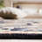 Shanisha Tufted Wool/Cotton Southwestern Rug in Black/Ivory-1645893060