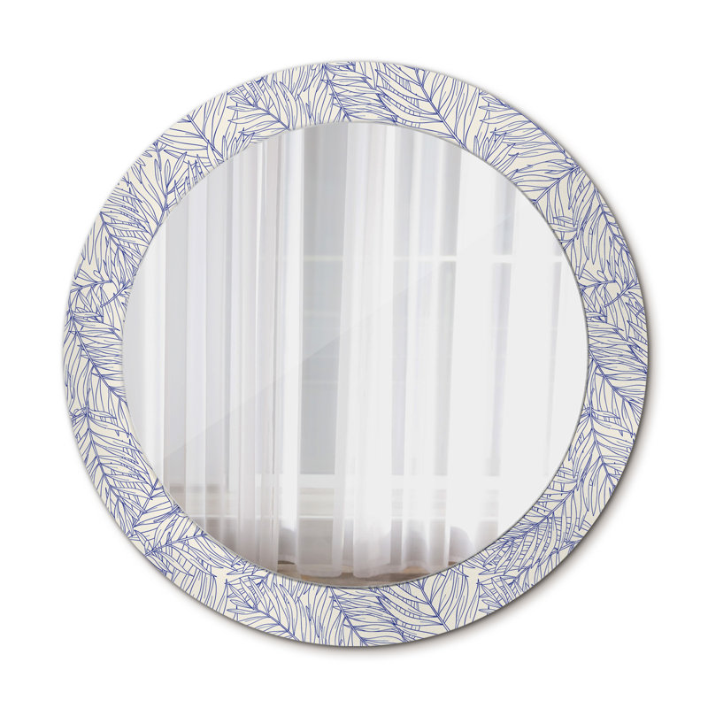 Huldar Glass Flat Wall Mirror