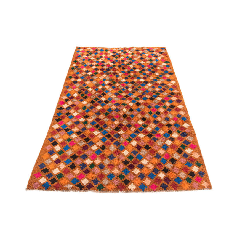 Tapis orange Nunez