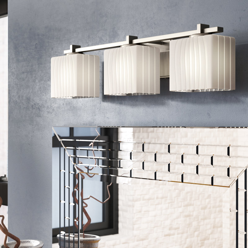Éclairage pour meuble-lavabo 3 lumières Casson, Noir mat