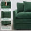 Fauteuil d'appoint surdimensionné en chenille-1875961368