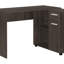 Bureau d'ordinateur, bureau personnel, coin, tiroirs de rangement, L 46 po, forme en L, travail, ordinateur portable, stratifié, contemporain, moderne-497519241