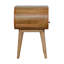 Table de chevet en bois massif Cariotta