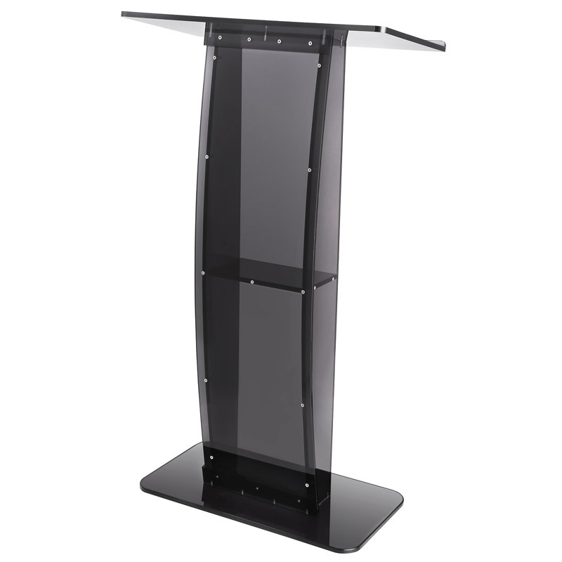 Podium en plastique 47,2 po, Noir