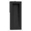 Lampe murale d'extérieur à DEL 15 po en aluminium noir à intensité variable-766343023