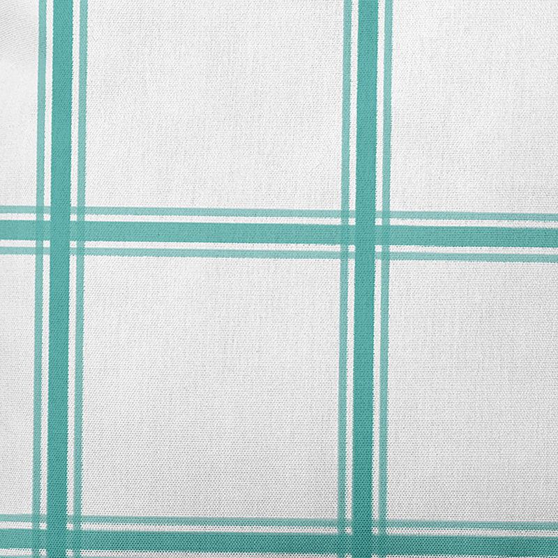Housse et insert de coussin carré Subline, H 20 po x l 20 po, Aigue-marine