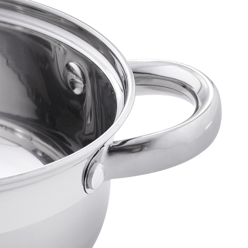 MALACASA Dylan 7 Pieces Stainless Steel Non Stick Cookware Set