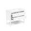 Meuble-lavabo de salle de bain 36 po - Blanc, structure en bois massif, 4 tiroirs, lavabo encastré en céramique, rangement fonctionnel avec lavabo 36 po, tablette spacieuse-1226233337