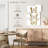 Gold Butterfly Contours I