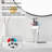 Single-Hole Single-handle Bathroom Faucet with Drain Assembly-69315640
