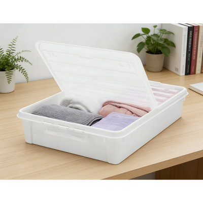 Beachcrest Home Underbed Storage