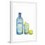 « absolut lime », reproduction de peinture à l’aquarelle encadrée-21669266