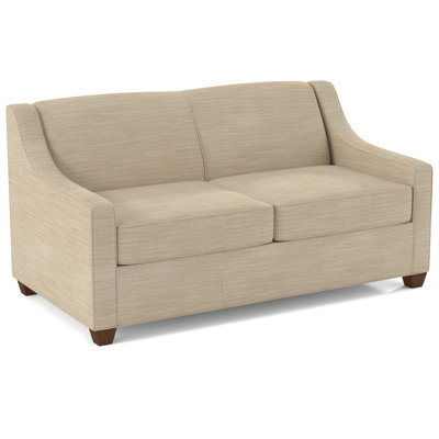 Canapé-lit à accoudoirs encastrés de 68 po avec coussins réversibles Phillips
