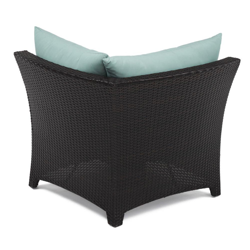 Deco 6 Piece Setting Group with Cushions, Canvas Spa Sunbrella® Canvas