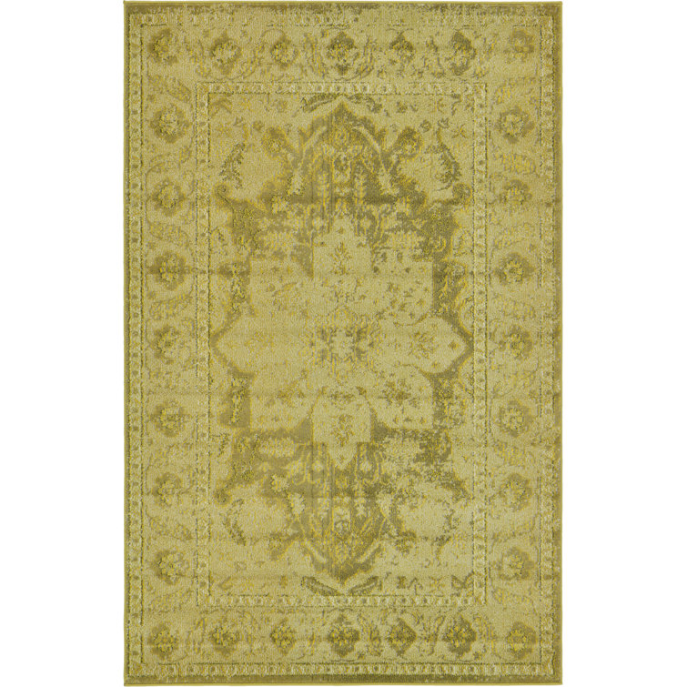 Eddins Washable Oriental Indoor Rug