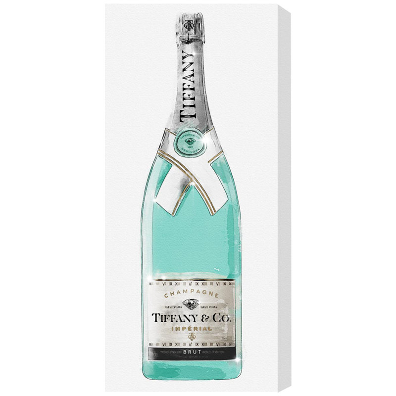 « pricest champagne tall », impression sur toile tendue, Toile tendue