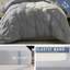Ensemble d'édredon plissé avec draps Bed-in-a-Bag-103134072-103134055