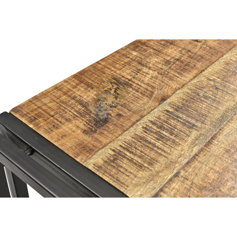 Modica Solid Wood Bench, 17.75" H x 71" W x 15.75" D