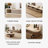 Beige + Brown  Manufactured Wood TVStands